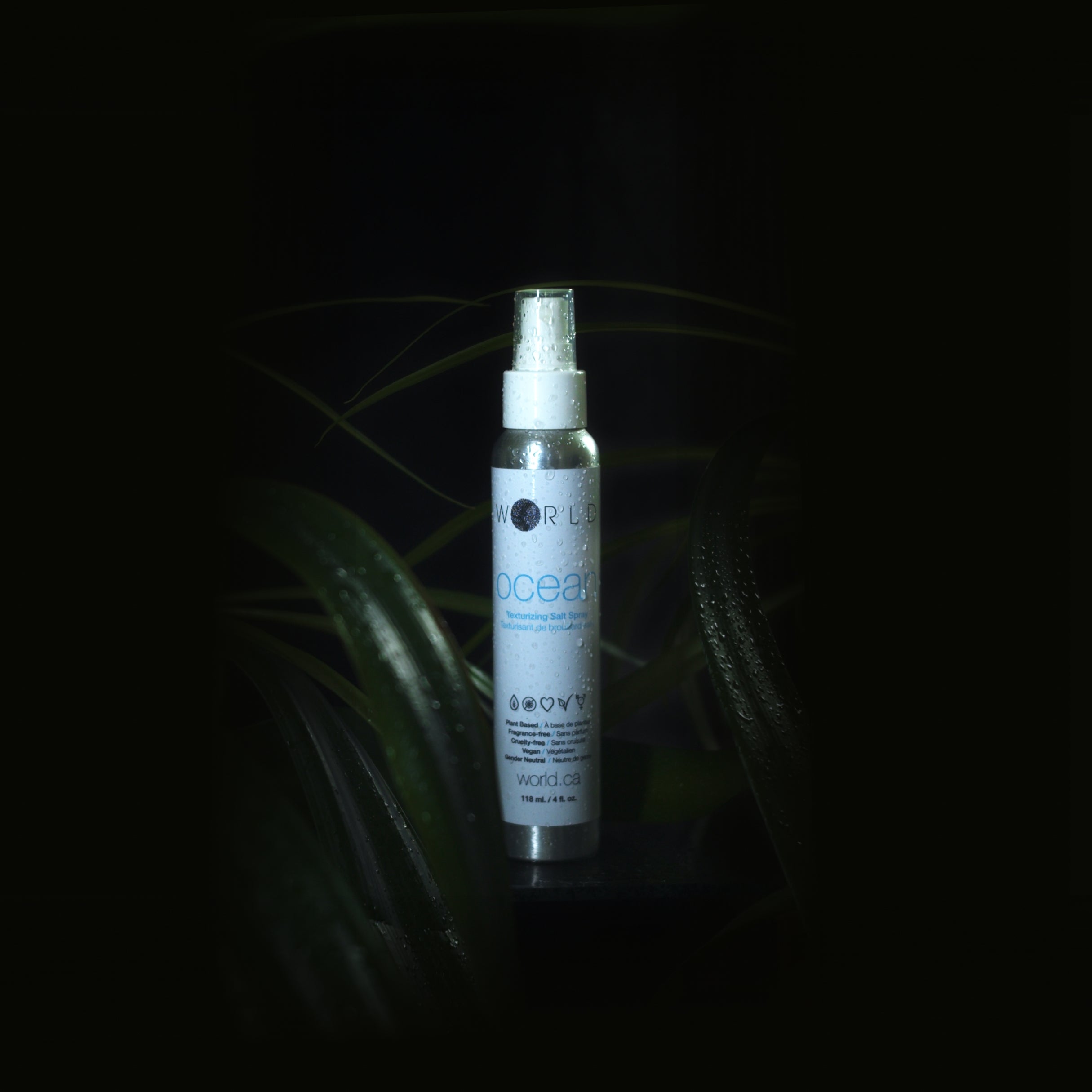 WORLD Hair and Skin. Ocean Texturizing Salt Spray.