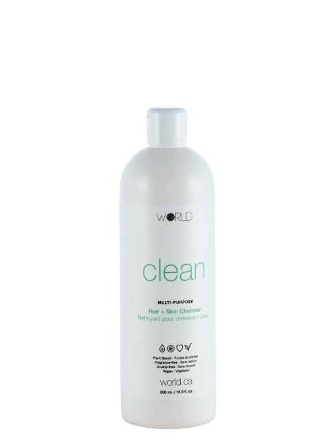 Clean Hair & Skin Cleanser WORLD Hair and Skin